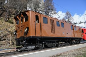 E-Lok Ge 4/4 181 RhB Ep. III braun - Kiss Schweiz 610082 Spur 2m
